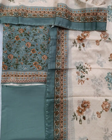 Bin Saeed 3PC Digital Printed Lawn Unstitched Suit BS1204253P4