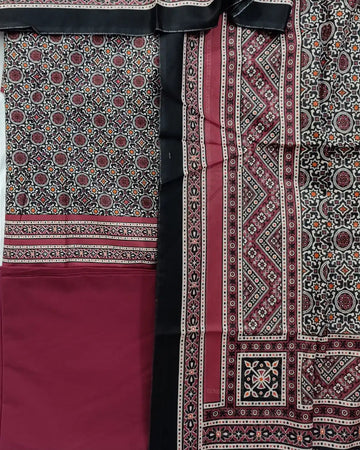 Bin Saeed 3PC Digital Printed Lawn Unstitched Suit BS1204253P8