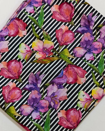 Bin Saeed 2PC Digital Printed Lawn Unstitched Suit BS2203252P1