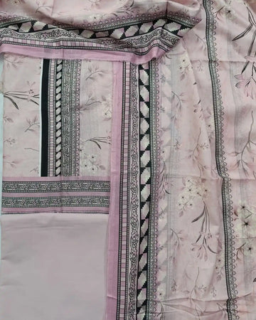 Bin Saeed 3PC Digital Printed Lawn Unstitched Suit BS2203253P2