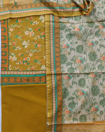 Bin Saeed 3PC Digital Printed Lawn Unstitched Suit BS2203253P6