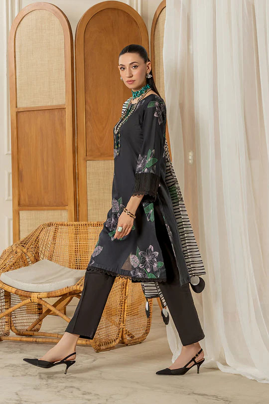 Paltar 3PC Premium Lawn Unstitched Suit PF062405