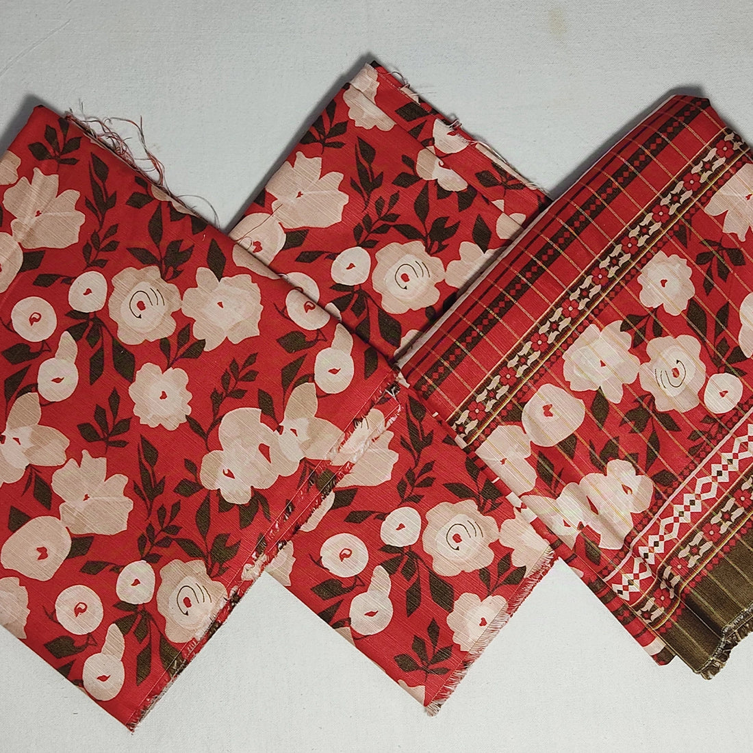 Bin Saeed 3PC Digital Printed Khaddar Unstitched Suit BS2110243P3