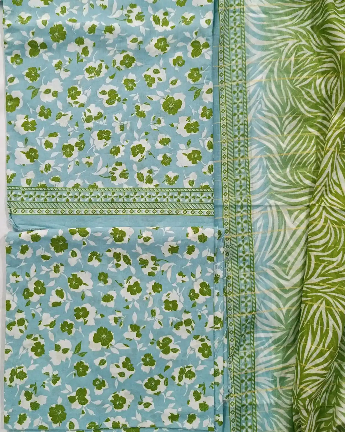 Bin Saeed 3PC Digital Printed Lawn Unstitched Suit BS1204253P10