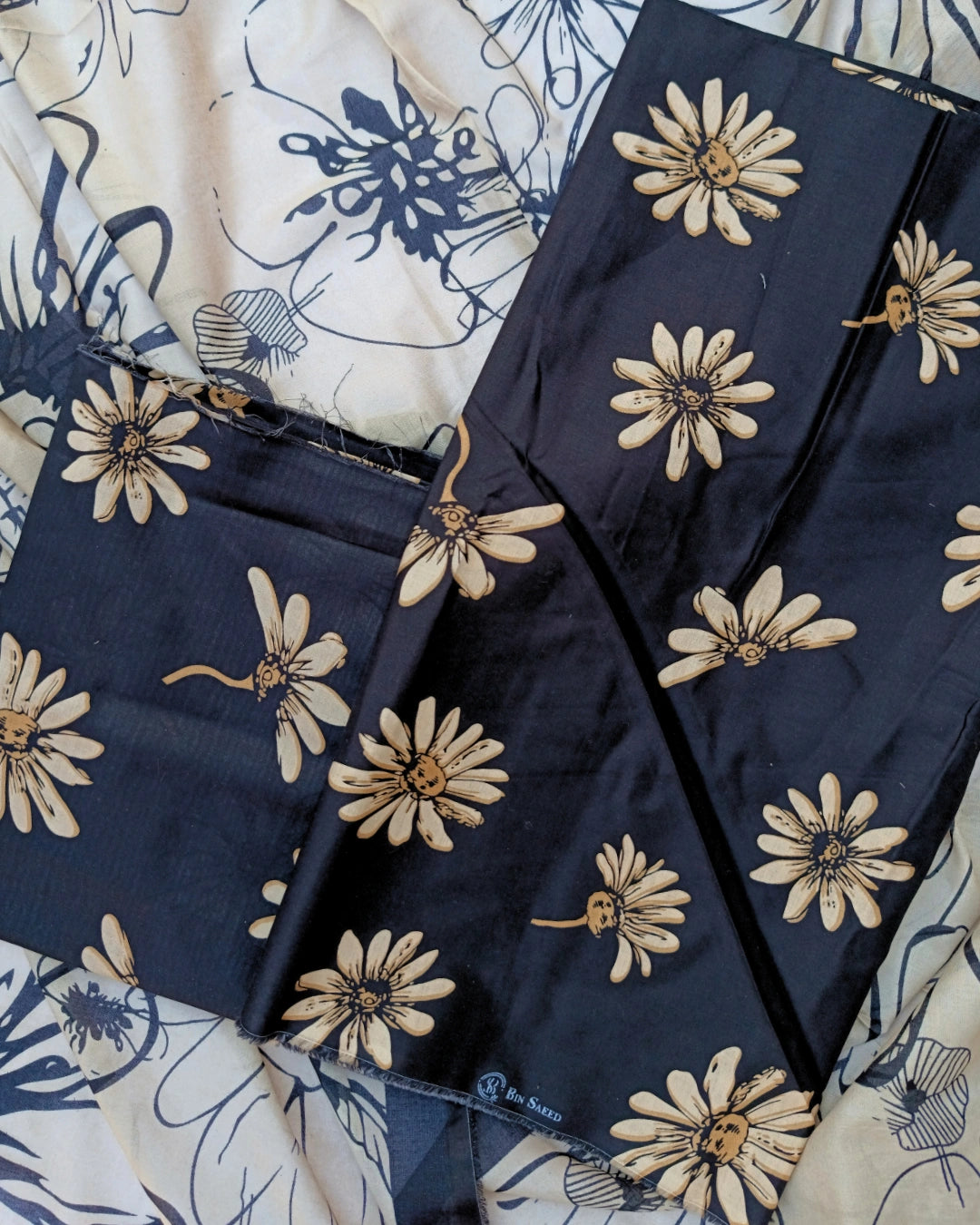 Bin Saeed 3PC Digital Printed Lawn Unstitched Suit BS0103253P21