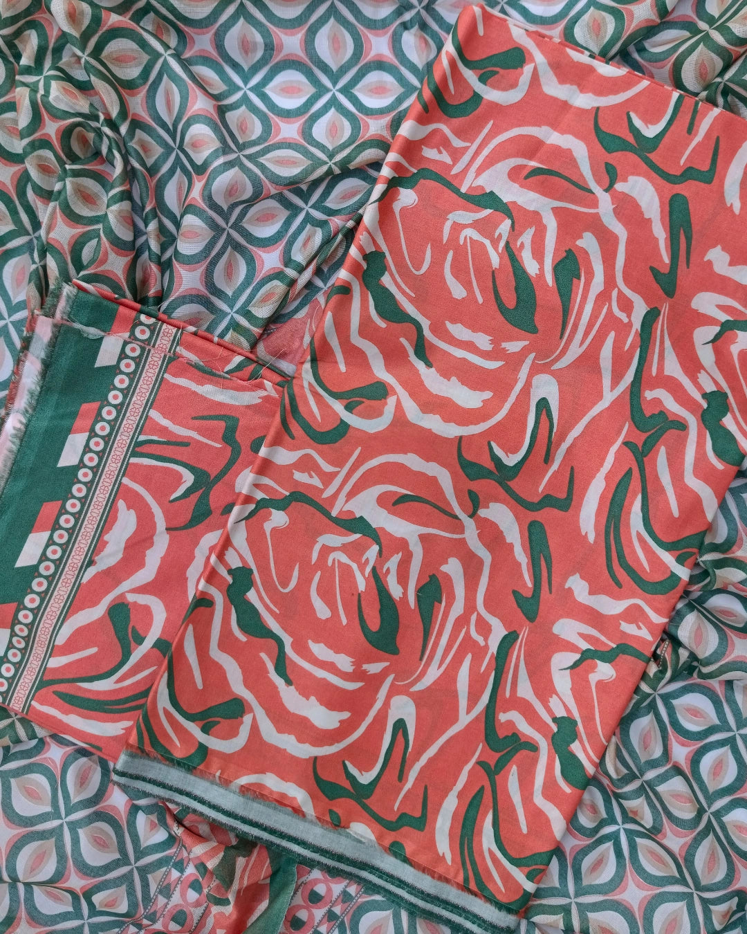 Bin Saeed 3PC Digital Printed Lawn Unstitched Suit BS0103253P14