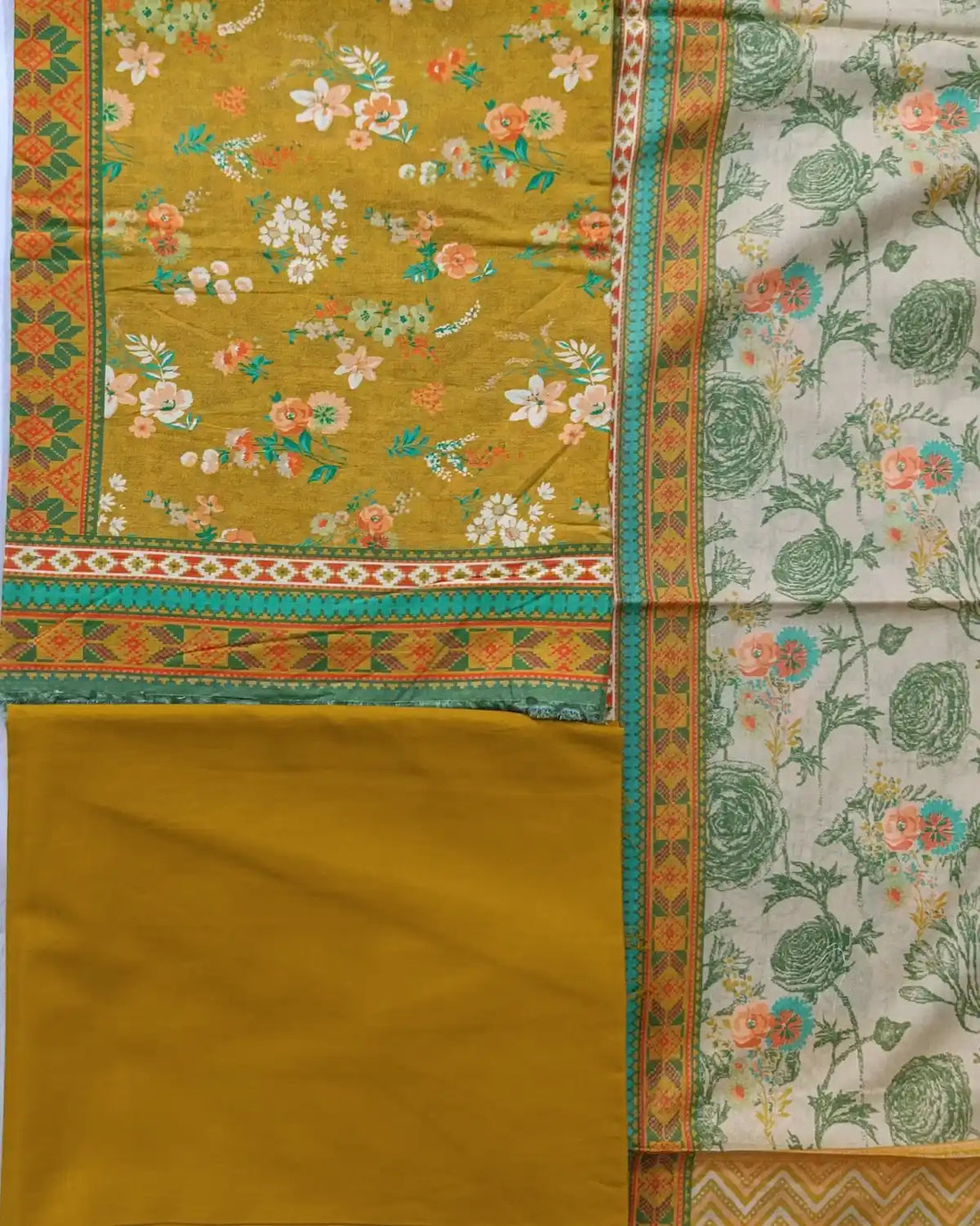 Bin Saeed 3PC Digital Printed Lawn Unstitched Suit BS2203253P6